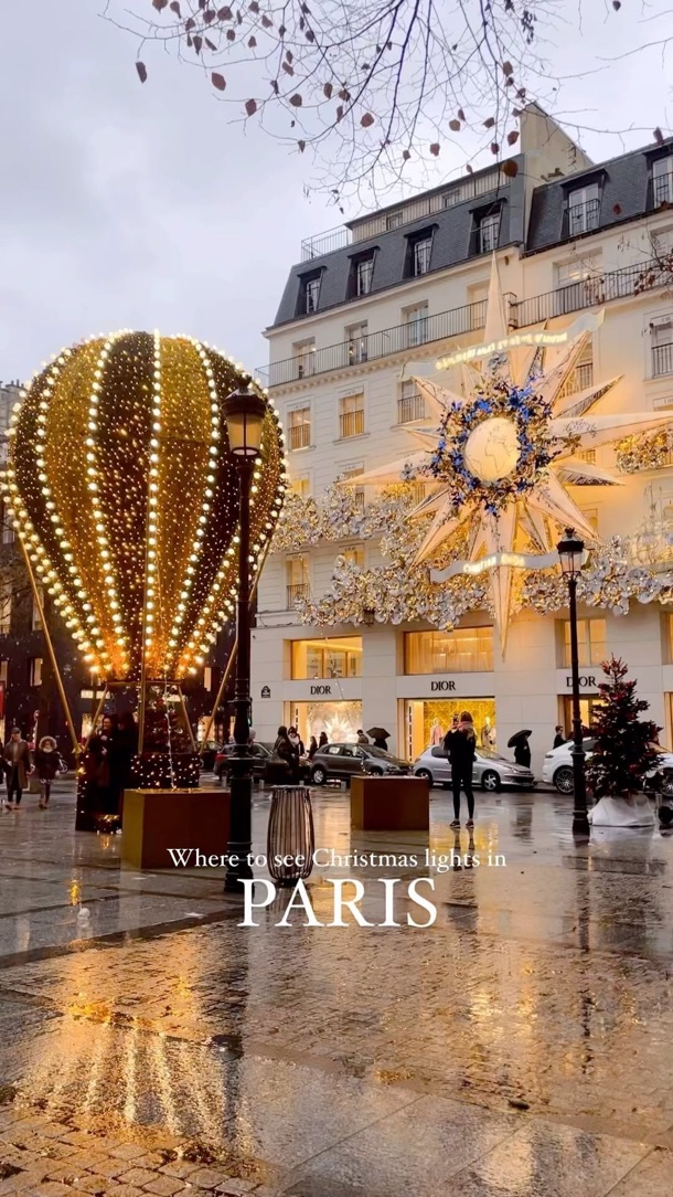 Ever been to Paris during the holidays?